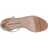 imageAmazon Essentials Womens Two Strap Heeled SandalBeige Microsuede