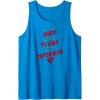 imageAmazon Essentials DC Comics Its a Bird Its a Plane Its Superman Tank TopSapphire Blue