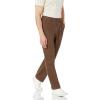 imageAmazon Essentials Mens ClassicFit WrinkleResistant Pleated Chino Pant Available in Big ampamp TallBrown