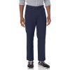 imageAmazon Essentials Mens ClassicFit WrinkleResistant Pleated Chino Pant Available in Big ampamp TallNavy