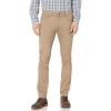 imageAmazon Essentials Slim Fit Khaki Pants for Men 5Pocket Stretch TwillKhaki Brown