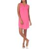 imageAmazon Essentials Womens Sleeveless Woven Shift DressHot Pink