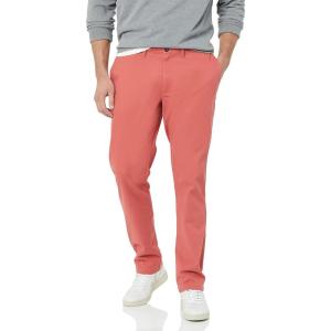 imageAmazon Essentials Mens SkinnyFit Casual Stretch Chino PantRaspberry Red