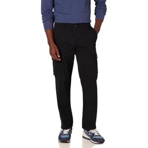 imageAmazon Essentials Mens StraightFit Stretch Cargo Pant Available in Big ampamp TallBlack