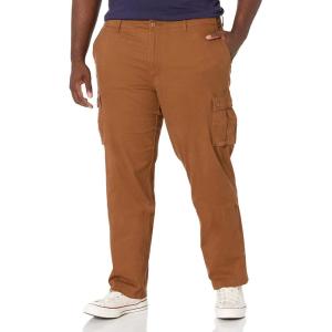 imageAmazon Essentials Mens StraightFit Stretch Cargo Pant Available in Big ampamp TallLight Brown