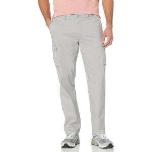 imageAmazon Essentials Mens StraightFit Stretch Cargo Pant Available in Big ampamp TallLight Grey