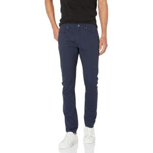imageAmazon Essentials Slim Fit Khaki Pants for Men 5Pocket Stretch TwillNavy