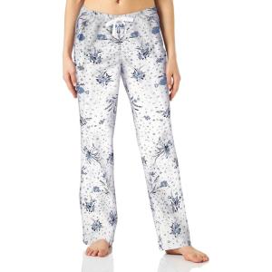 imageAmazon Essentials Womens Poplin Sleep PantBlue White Floral