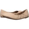 imageAmazon Essentials Womens Belice Ballet FlatBeige Faux Leather
