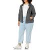 imageAmazon Essentials Womens Fleece FullZip Hoodie Available in Plus SizeCharcoal Heather