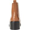 imageAmazon Essentials Womens Moc Toe BootBlack Tan