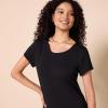 imageAmazon Essentials Womens ShortSleeve Maxi DressBlack