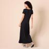 imageAmazon Essentials Womens ShortSleeve Maxi DressBlack