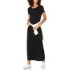 imageAmazon Essentials Womens ShortSleeve Maxi DressBlack