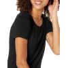 imageAmazon Essentials Womens ShortSleeve Maxi DressBlack