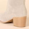 imageAmazon Essentials Womens Tall Block Heel BootsLight Grey