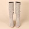 imageAmazon Essentials Womens Tall Block Heel BootsLight Grey
