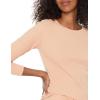 imageAmazon Essentials Womens Waffle Snug Fit Pajama SetCoral Pink