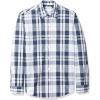 White Navy Large Plaid