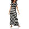 Black White French Stripe