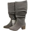 imageAmazon Essentials Womens Tall Block Heel BootsTory Grey