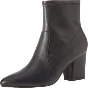 imageAmazon Essentials Womens Fitted Stretch Heel BootBlack