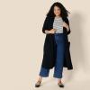 imageAmazon Essentials Womens Lightweight Duster Length Cardigan SweaterBlack
