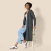 imageAmazon Essentials Womens Lightweight Duster Length Cardigan SweaterCharcoal Heather
