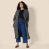 imageAmazon Essentials Womens Lightweight Duster Length Cardigan SweaterCharcoal Heather