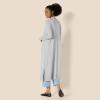 imageAmazon Essentials Womens Lightweight Duster Length Cardigan SweaterMedium Grey Heather
