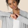 imageAmazon Essentials Womens Lightweight Duster Length Cardigan SweaterMedium Grey Heather
