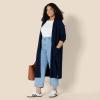 imageAmazon Essentials Womens Lightweight Duster Length Cardigan SweaterNavy