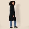 imageAmazon Essentials Womens OversizedFit Cotton Blend Heavyweight Texture Stitch Long Cardigan SweaterBlack
