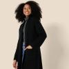 imageAmazon Essentials Womens OversizedFit Cotton Blend Heavyweight Texture Stitch Long Cardigan SweaterBlack