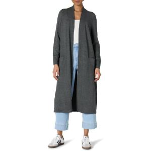imageAmazon Essentials Womens Lightweight Duster Length Cardigan SweaterCharcoal Heather