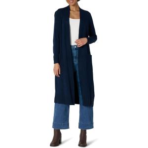 imageAmazon Essentials Womens Lightweight Duster Length Cardigan SweaterNavy