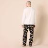 imageAmazon Essentials Mens Flannel Pant and LongSleeve TShirt Pajama SetLooney Tunes Gang  Mens