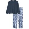 imageAmazon Essentials Mens Flannel Pant and LongSleeve TShirt Pajama SetNavy Polar Bear