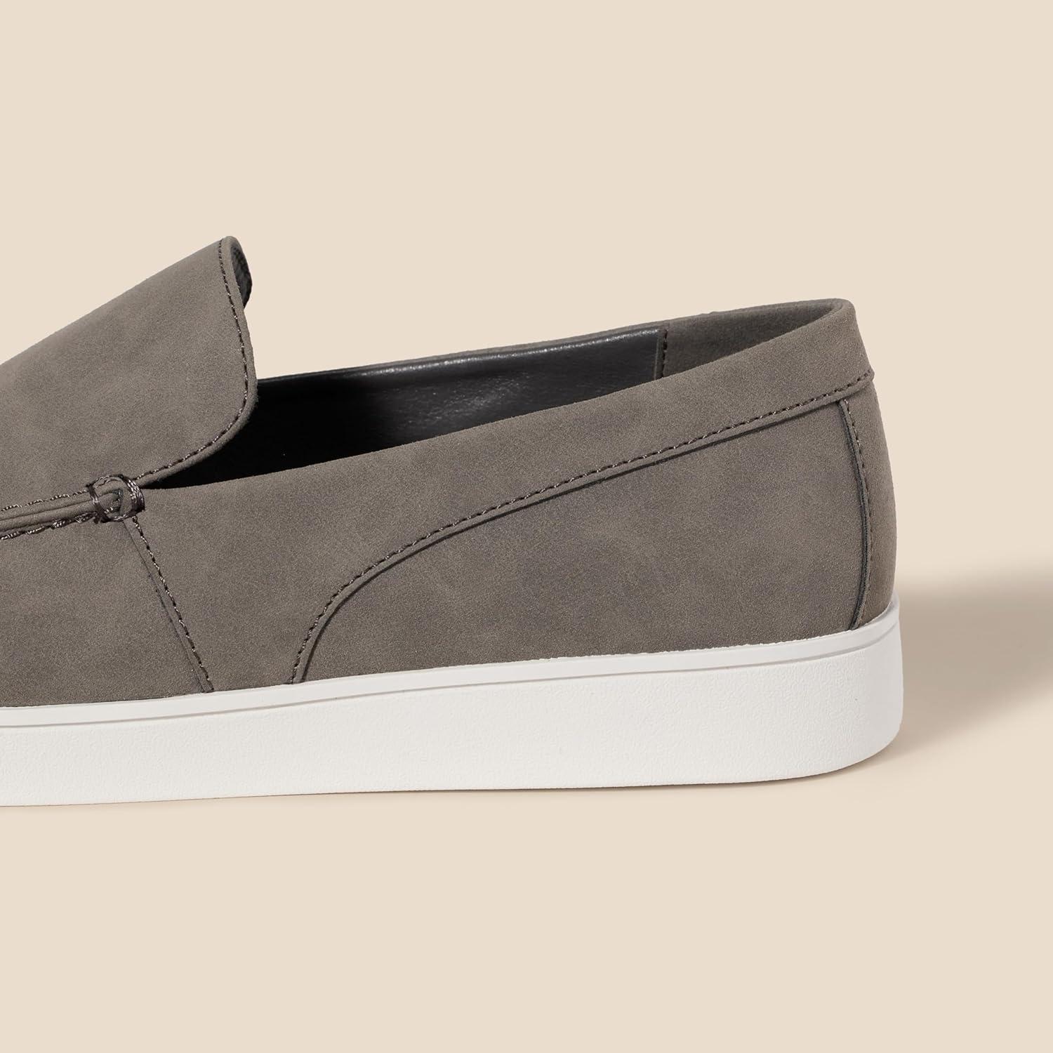 imageAmazon Essentials Mens Slipon Loafer SneakersGrey Faux Suede