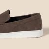 imageAmazon Essentials Mens Slipon Loafer SneakersBrown Faux Suede