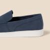 imageAmazon Essentials Mens Slipon Loafer SneakersNavy Faux Suede