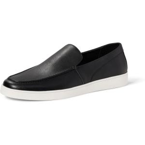 imageAmazon Essentials Mens Slipon Loafer SneakersBlack Faux Leather