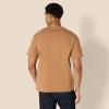 imageAmazon Essentials Mens RelaxedFit Heavyweight Cotton Pocket TShirtDark Tan