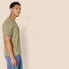 imageAmazon Essentials Mens RelaxedFit Heavyweight Cotton Pocket TShirtLight Olive