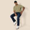 imageAmazon Essentials Mens RelaxedFit Heavyweight Cotton Pocket TShirtLight Olive