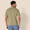 imageAmazon Essentials Mens RelaxedFit Heavyweight Cotton Pocket TShirtLight Olive