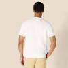 imageAmazon Essentials Mens RelaxedFit Heavyweight Cotton Pocket TShirtWhite