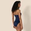 imageAmazon Essentials Womens Bandeau One Piece SwimsuitNavy