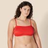 imageAmazon Essentials Womens Bandeau Swim TopBright Poppy Red