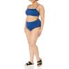 imageAmazon Essentials Womens Bandeau Swim TopDeep Blue